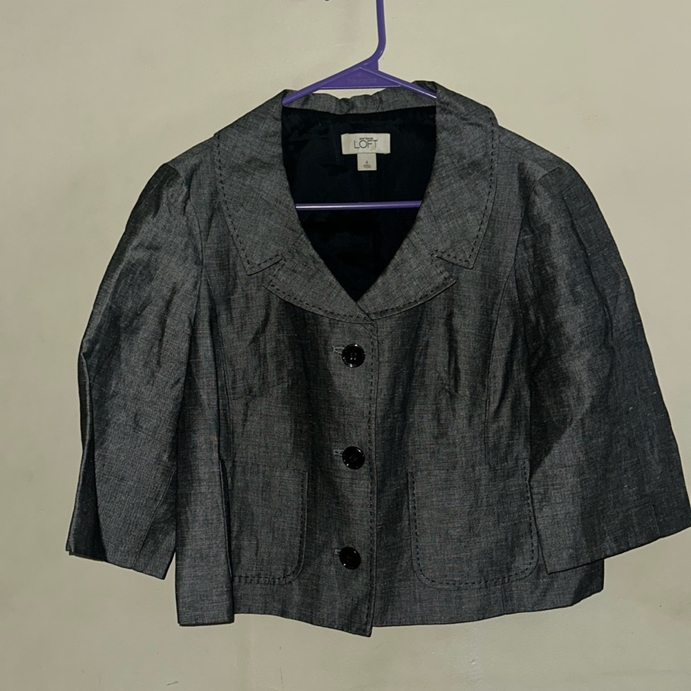 Loft Cropped Jacket - image 1